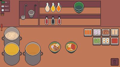I thought the Midnight Ramen Shop demo might scratch the Papa's Pizzeria itch, but it actually just made me realise I could never run a ramen shop after getting everyone's orders wrong on purpose