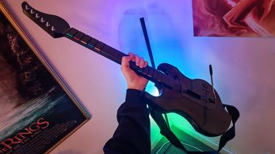 The Riffmaster Guitar controller is a great vehicle for your gaming nostalgia, but it already feels like it's in its "greatest hits" era