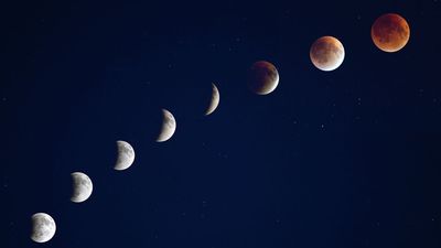 What to expect during the 'blood moon' total lunar eclipse tonight: Key phases explained