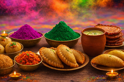 Not Just Colours! 5 Iconic Street Foods That Make Holi in Vrindavan Unforgettable