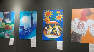 Yellow and Blue: Everyday life in Ukraine celebrated in historic exhibition