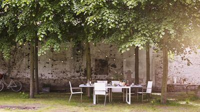 IKEA’s New Outdoor Floor Lamp Is a Modern Marvel That Will Make Your Patio the Envy of the Neighborhood