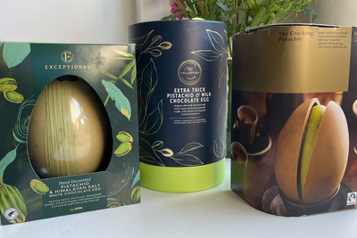 3 delicious pistachio Easter eggs to buy at the supermarket
