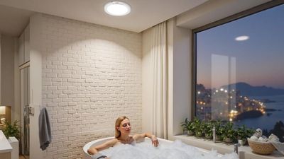 This $16 motion-sensing light is the best bathroom upgrade I've ever made