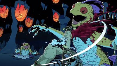 The anime studio behind Mobile Suit Gundam GQuuuuuuX almost made the fantasy cartoon I've been dreaming of, but this 2 minute clip is all we get