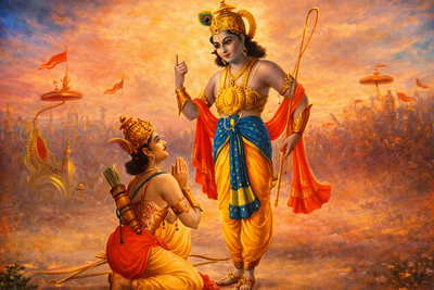 5 Timeless Gita Shlokas That Solve Modern Life Stress and Challenges