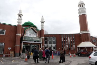 Police arrest second suspect after man ‘armed with axe’ entered Manchester mosque during Ramadan