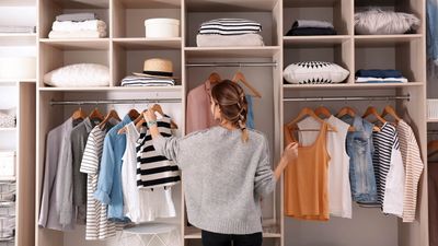 How To Create a Designer Closet on a Dollar Store Budget