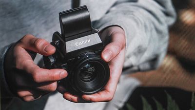 Canon goes retro! Analog concept camera with optical finder and manual focus is unveiled in Japan