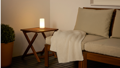 IKEA Quietly Added New Outdoor Lighting to Its SOLVINDEN Collection — These Chic Lights Are the Simple and Effective Upgrade My Garden Needs Right Now