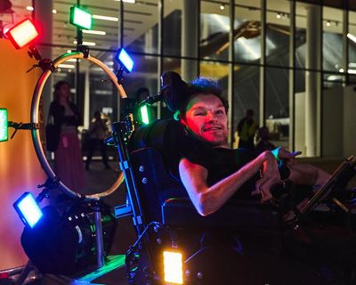 ‘Let me in!’ The artist inviting you to protest outside major art venues he can’t access