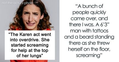 “Karma Showed Up”: A Karen Lies About A Man Attacking Her, Until The Cops View The Security Footage