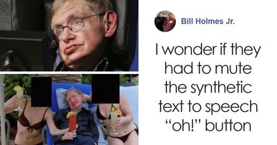 Stephen Hawking’s Family’s Explanation For Raunchy Pics In Epstein Files Sparks Comic Reactions