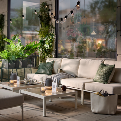 IKEA’s chic new plant stand will give your garden that instant hotel look – this is how to style it like a pro