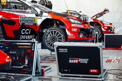 New Toyota WRC car breaks cover in testing