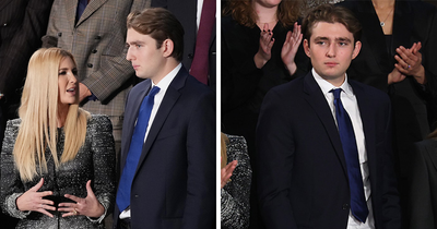 Lip Reader Drops Bombshell Claim About Rude Words Barron Told Ivanka During State Of The Union