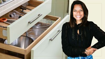 I'm feeling inspired by Dilly Carter's savvy tips to organise my chaotic kitchen drawers