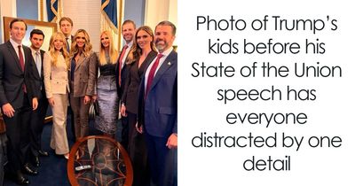 Photo Of Trump’s Kids Before His State Of The Union Speech Has Everyone Distracted By One Detail