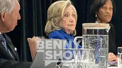 Hillary Clinton's Deposition Was Abruptly Halted After Unauthorized Photo of Her During Testimony Surfaces via Benny Johnson