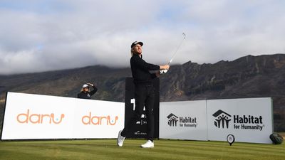 Smyth, Ormsby flying the Australian flag at NZ Open