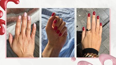 Our beauty team's March manicures are in, and they're a blend of nailcare and timeless hues