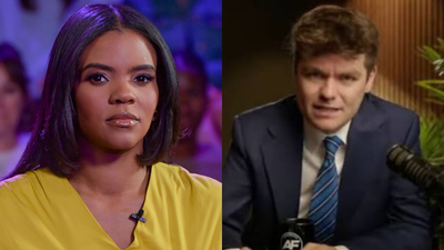Nick Fuentes reacts after Candace Owens claims she can astral project and discussed third eye with Charlie Kirk