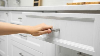 Small kitchen? I tried the ‘pull-out drawer’ hack to instantly give me more countertop space
