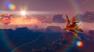 "I had been torn apart from the despair of realizing I needed money to make video games," reads a tiny part of the comically long name of this roguelike's Steam publisher, which makes a compelling pitch with "Devil May Cry meets Ace Combat"