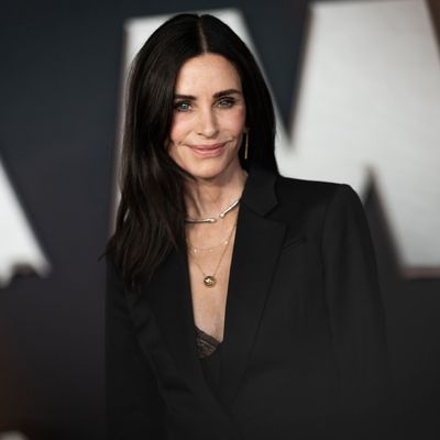 Courteney Cox's Deep Red Manicure Is a True End-of-Winter Mood