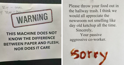 45 Workplace Signs That Made Employees Do A Double Take
