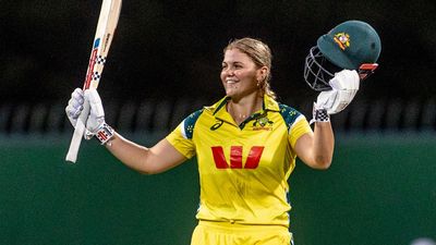 Voll century fires Australia to crushing ODI victory