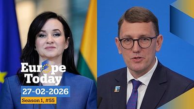 Europe Today: Estonian, Lithuanian prime ministers speak exclusively to Euronews