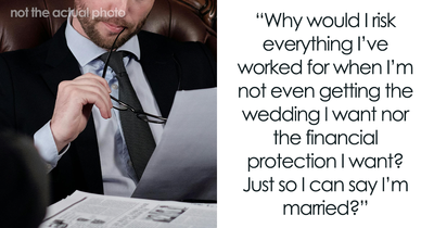 “I Make About 4x Her Salary”: Pregnant Bride Thinks Prenup Is Unfair, Guy Halts The Wedding