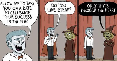 43 Comics By Caroline Carrington About A Short-Tempered Witch And The Brother She Turned Into A Frog