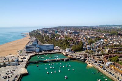 This seaside town in Kent has hit the halfway mark in a huge £22m regeneration project