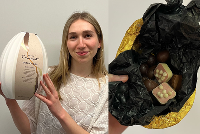 I put the Hotel Chocolat 1kg chocolate ostrich egg to the test – is it worth £90?