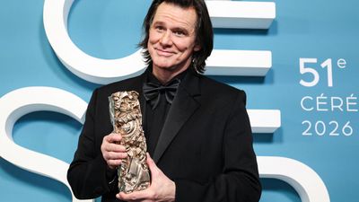 Jim Carrey unmasks French connections as he receives honorary César award