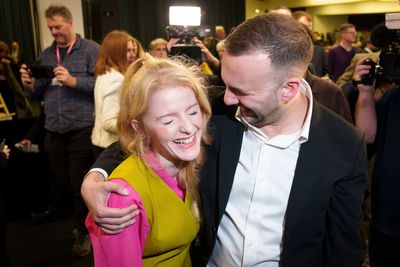 Zack Polanski celebrates Greens’ win in Gorton and Denton: ‘A message of hope’