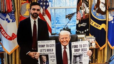 Zohran Mamdani dazzles Donald Trump with fake front pages, lovestruck president putty in his hands