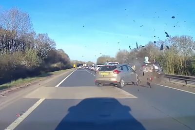 Pregnant woman left with serious injuries after driver crashed into her while online gambling