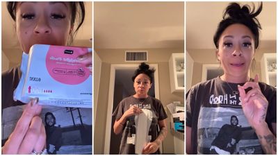 Woman forgets how pad size works after a hysterectomy and ends up bringing post-birth-size pads for her sister