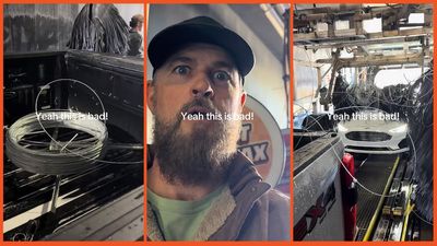 Man drives through carwash without emptying truck bed, his simple mistake would end up costing him a fortune