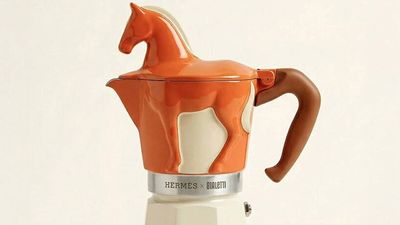 I just found a Hermès-inspired Bialetti Moka Pot coffee maker – and I really wish it was real