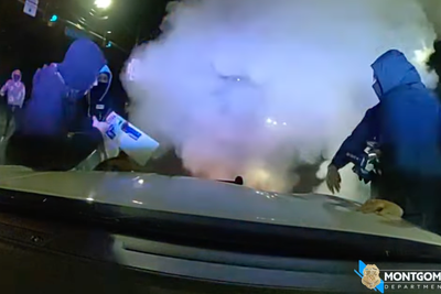 Police attacked in Maryland as they try to shutdown street takeover