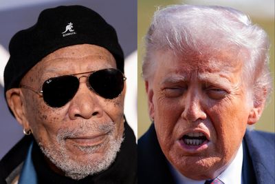 Morgan Freeman tears into ‘convicted felon’ Trump during live TV tirade