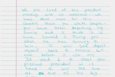 Wisconsin man gets 16½ years in prison for forging threats against Trump in a deportation scheme