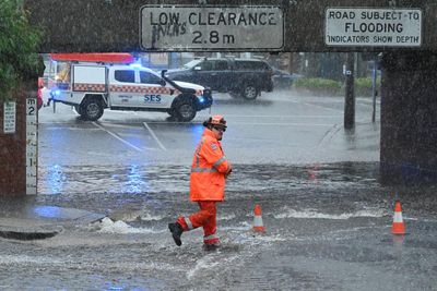 Last of the summer rain puts southern states on flood watch and Sydney on alert for bull sharks