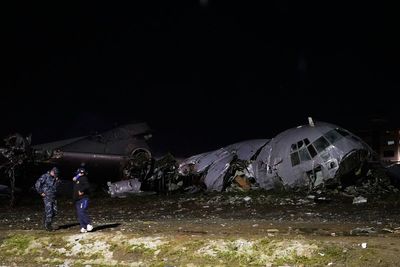 Military plane carrying money crashes in Bolivia, leaves at least 15 dead