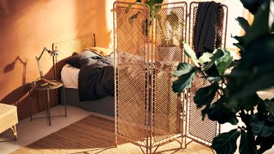 I Was Worried Zoning My Open-Plan Apartment Would Make It Feel Cramped – But This IKEA Room Divider Sections My Studio Without Shrinking the Space