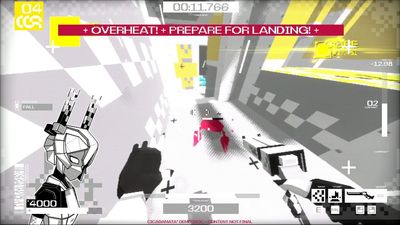 If you love Marathon's vectorheart style but not its PvP, get your aesthetic fix from the gorgeously overstimulating demo for this time trial FPS instead